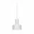 Nordlux Matis Pendelarmatuur Metaal Wit | 125mm - Geschikt voor E27